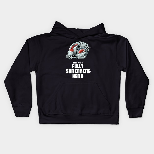 Born to Shrink Kids Hoodie by Eman